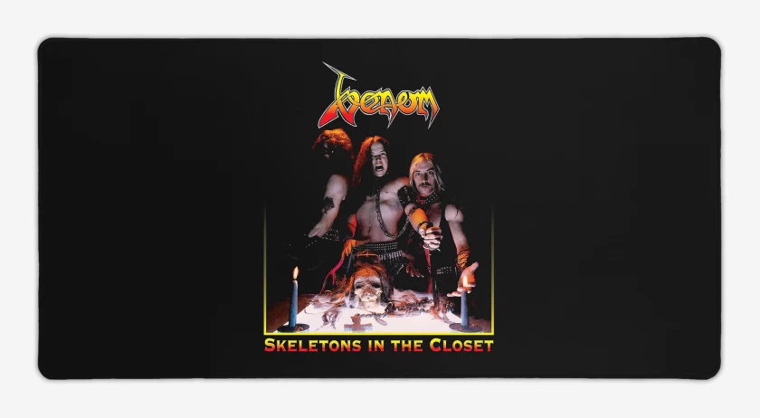 Mouse pad Gamer Negro de Venom Skeletons in the Closet