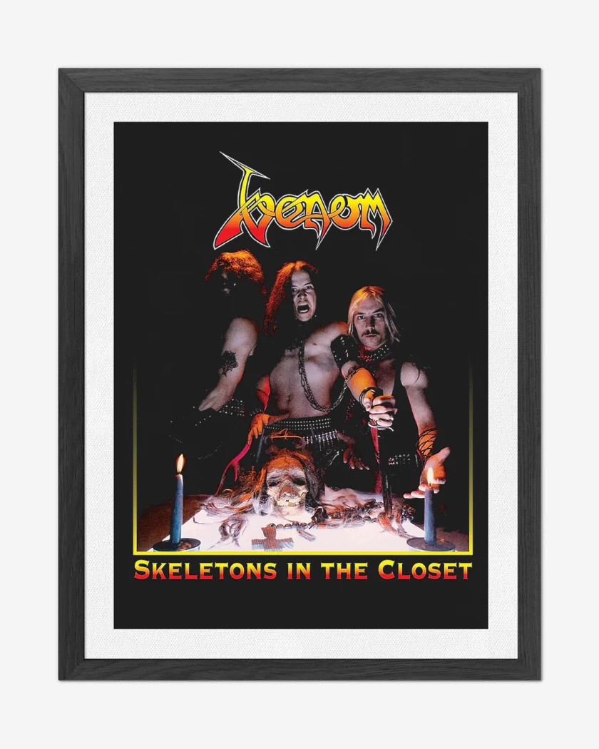 Cuadro decorativo Negro de Venom Skeletons in the Closet