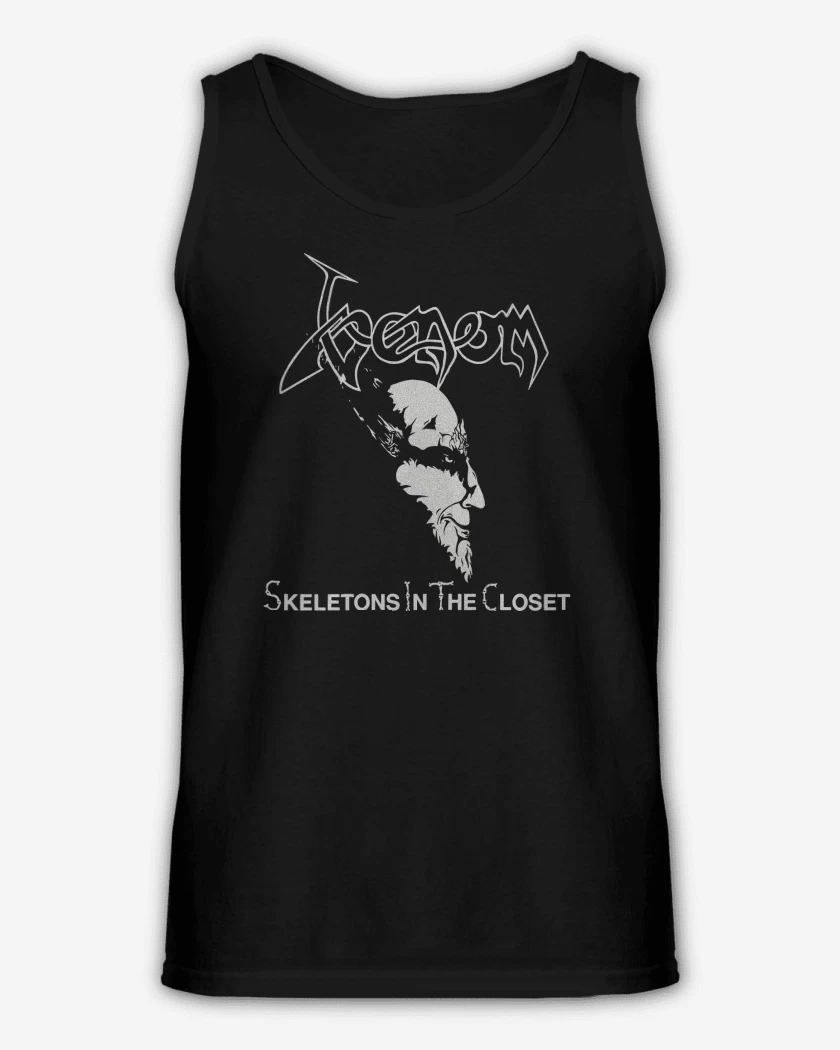 Sudadera Negro de Venom Skeletons