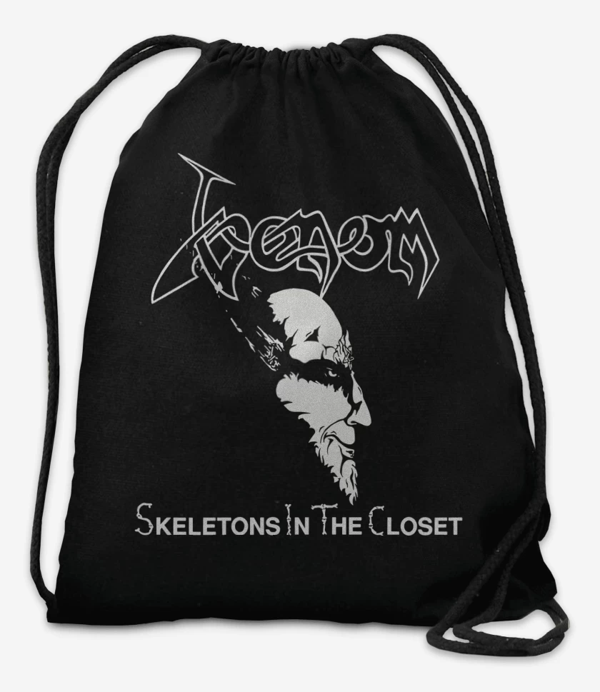 Mochila Negro de Venom Skeletons