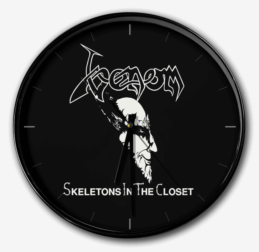 Reloj Negro de Venom Skeletons