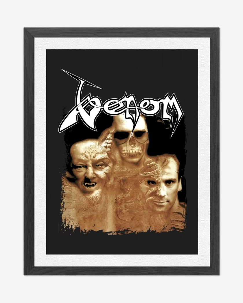 Cuadro decorativo Negro de Venom Cast in Stone