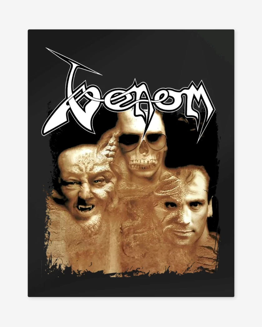 Print metalico Negro de Venom Cast in Stone