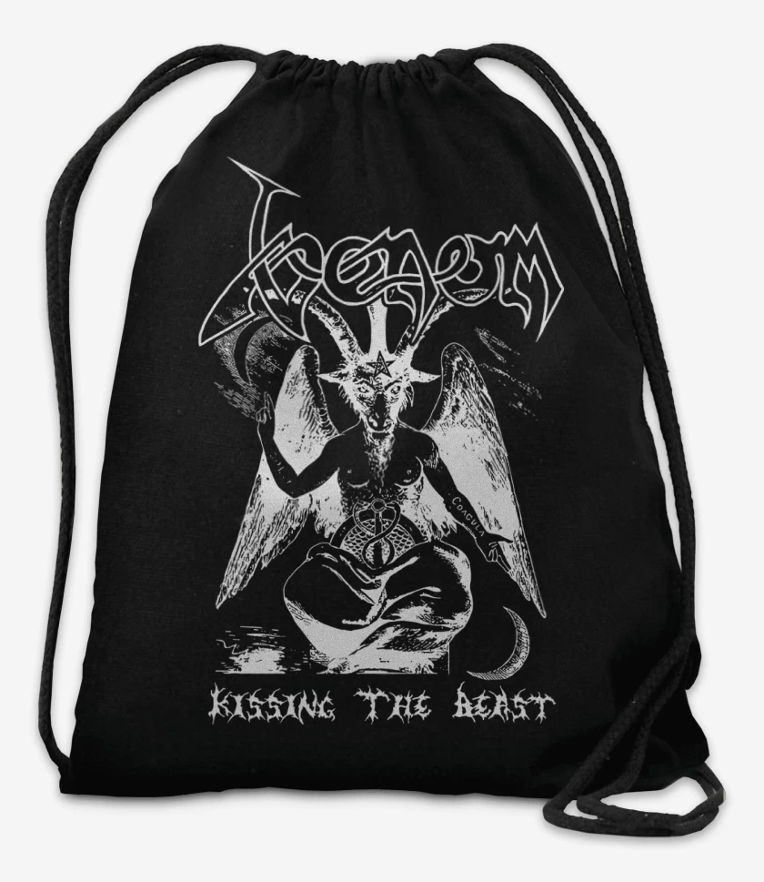 Mochila Negro de Venom Kissing the Beast
