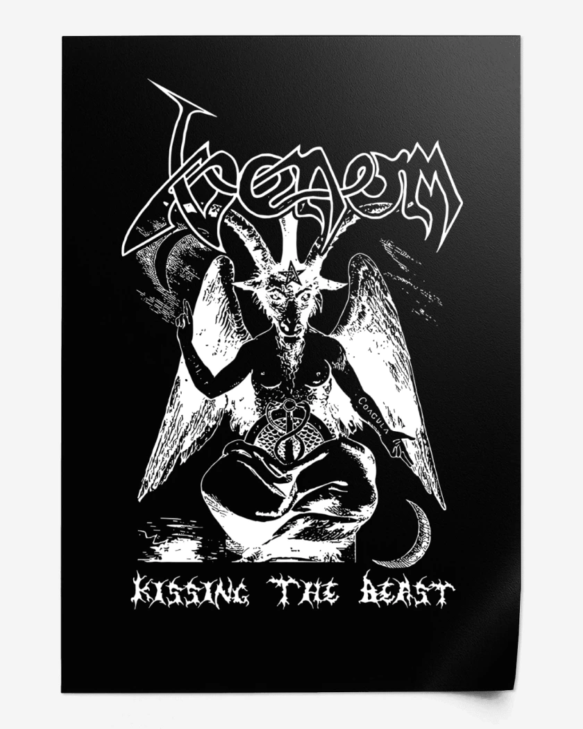 Print Venom Kissing the Beast