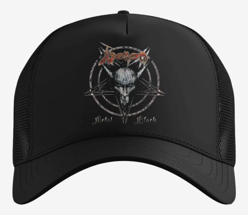 Gorro Negro de Venom Metal Black