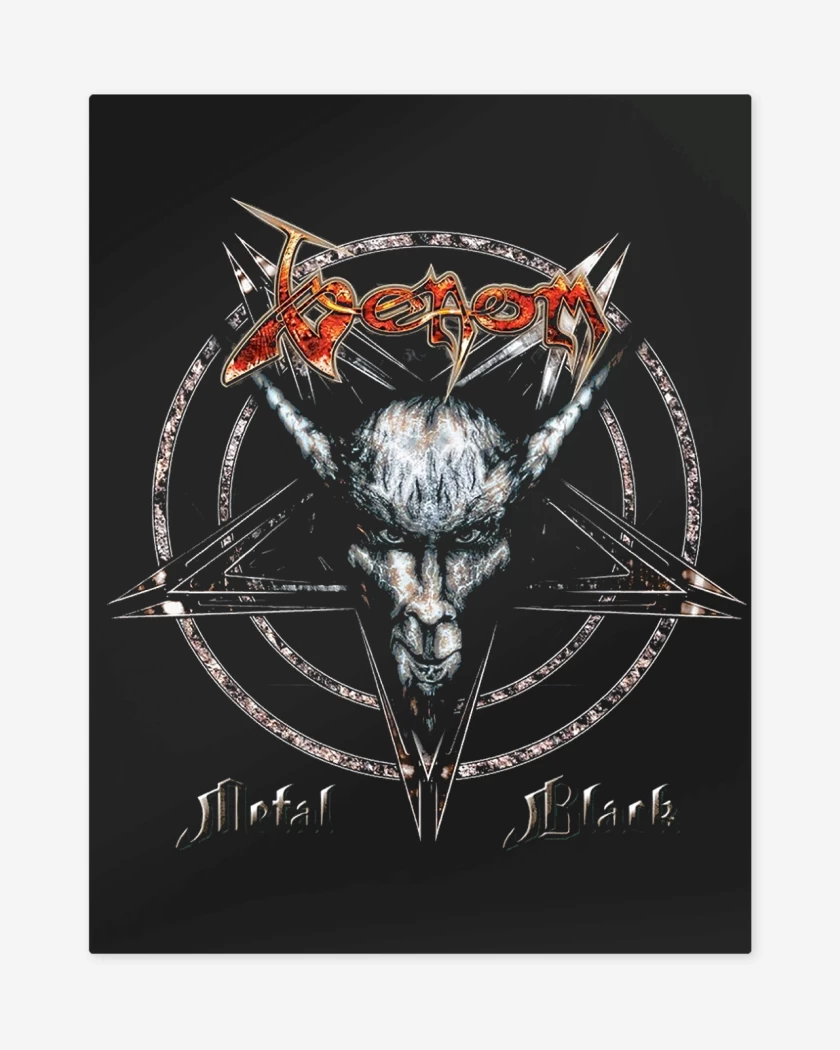 Print metalico Negro de Venom Metal Black