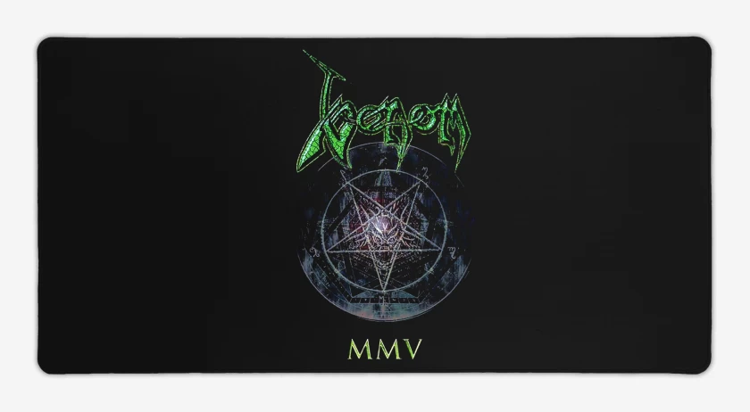 Mouse pad Gamer Negro de Venom MMV