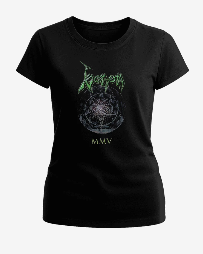 Polera de Mujer Negro de Venom MMV