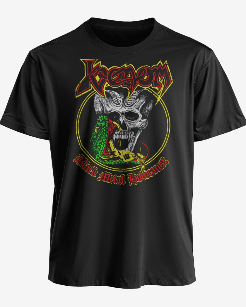 Polera Venom Black Metal Holocaust