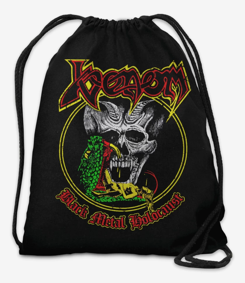 Mochila Negro de Venom Black Metal Holocaust