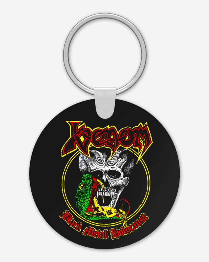 Llavero Negro de Venom Black Metal Holocaust