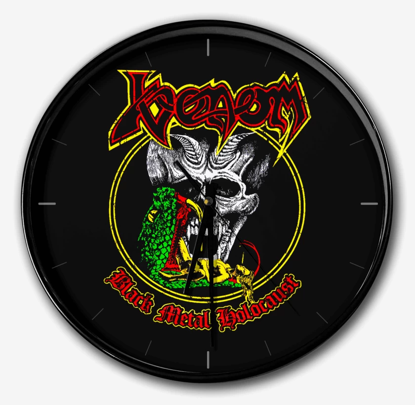 Reloj Negro de Venom Black Metal Holocaust