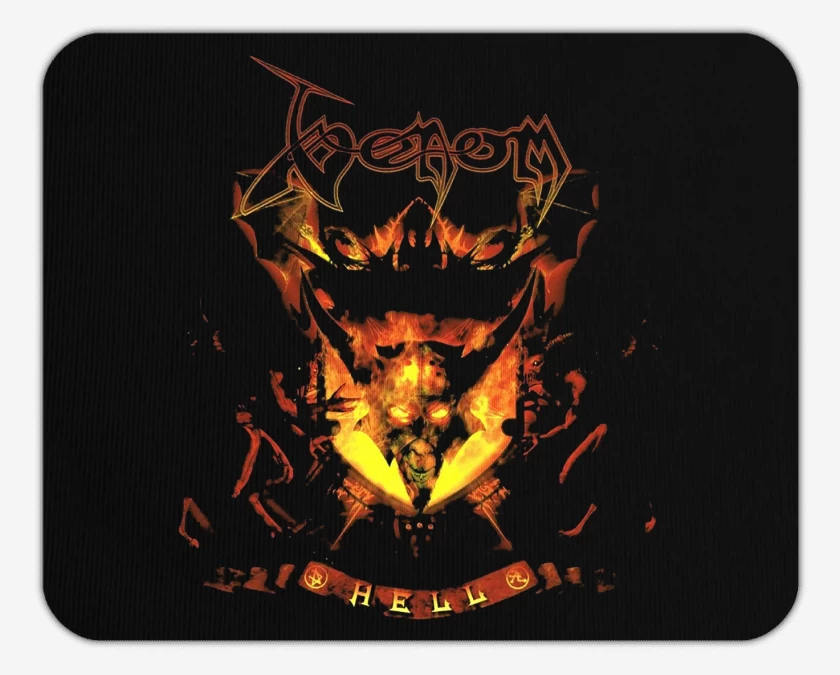 Mousepad Negro de Venom Hell