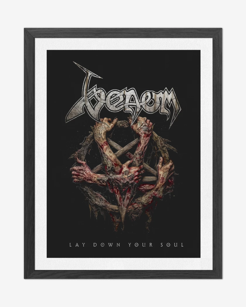 Cuadro decorativo Negro de Venom Lay Down Your Soul
