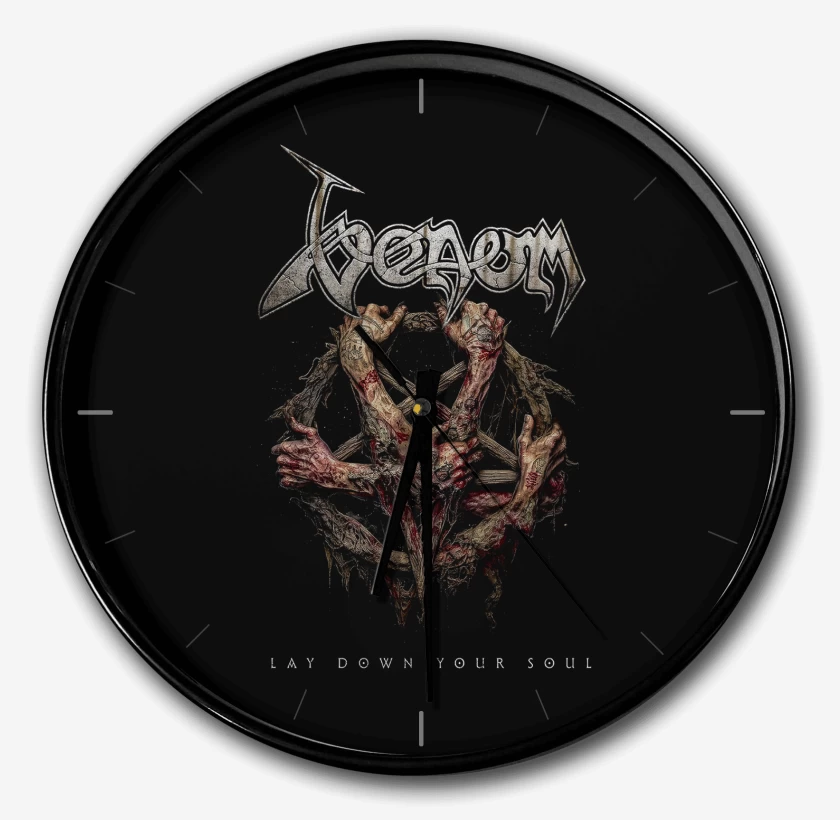 Reloj Negro de Venom Lay Down Your Soul