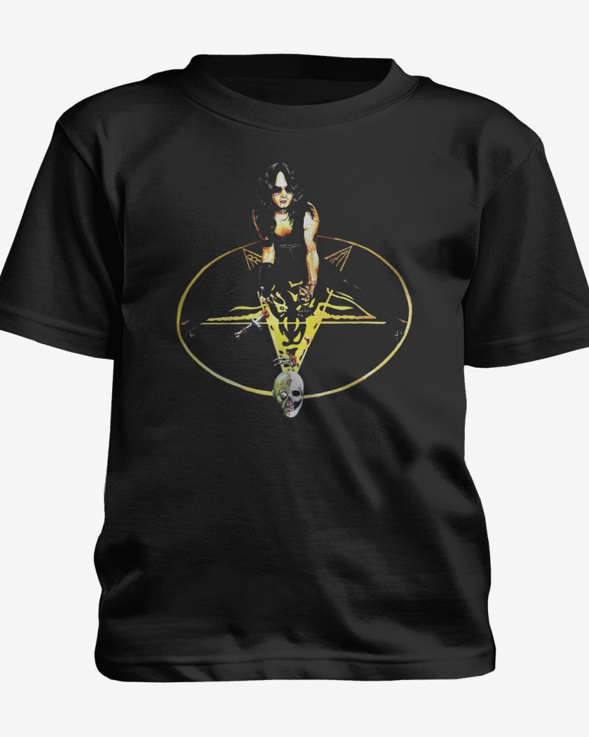 Polera de niño Negro de Venom Abaddon