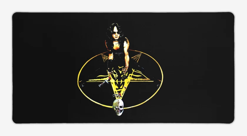 Mouse pad Gamer Negro de Venom Abaddon