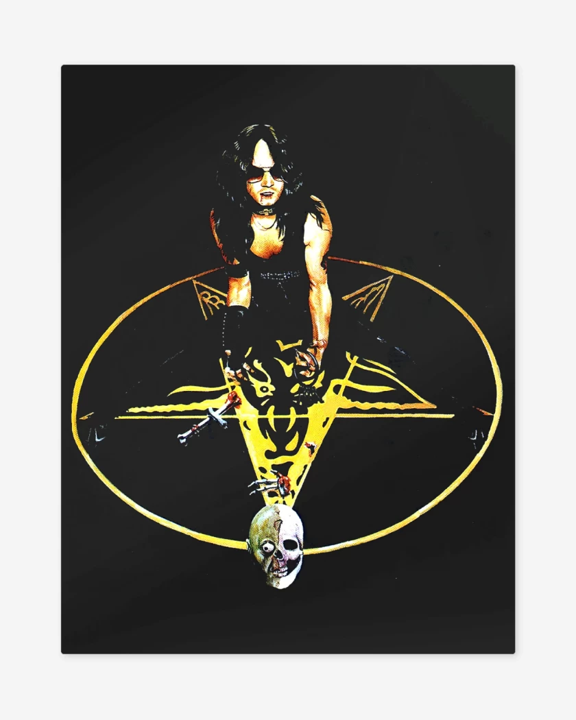Print metalico Negro de Venom Abaddon