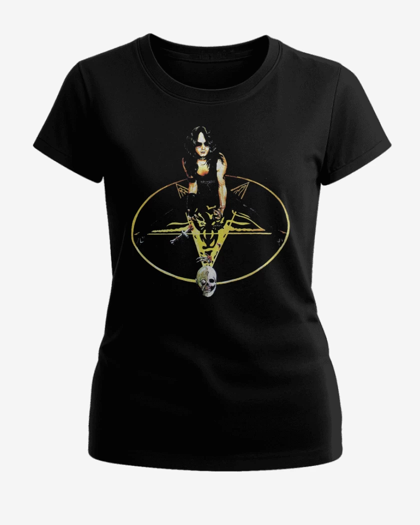 Polera de Mujer Negro de Venom Abaddon