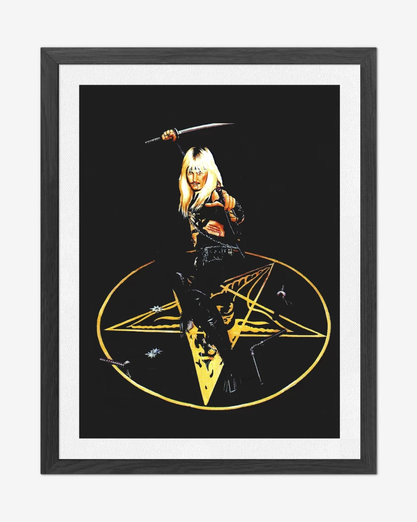 Cuadro decorativo Negro de Venom Mantas