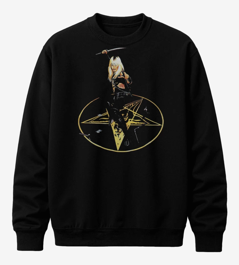 Poleron polo Negro de Venom Mantas