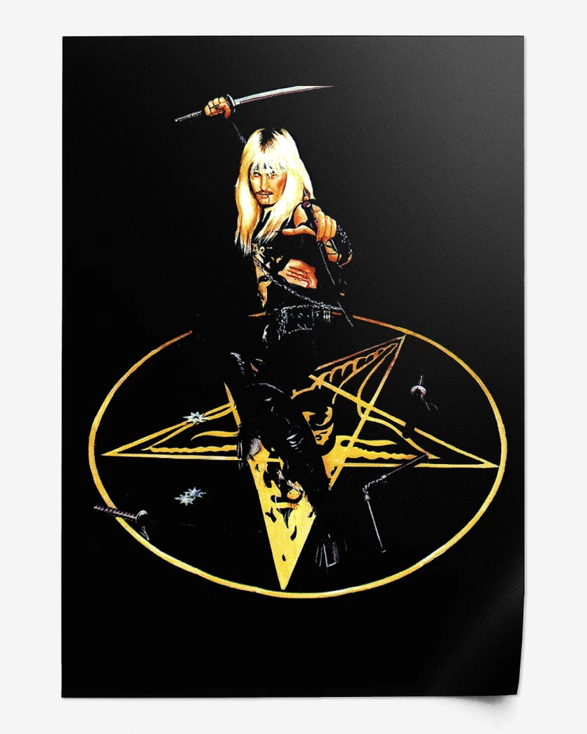 Print Negro de Venom Mantas