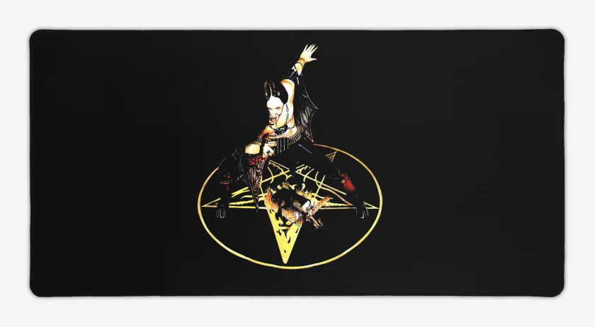 Mouse pad Gamer Negro de Venom Chronos