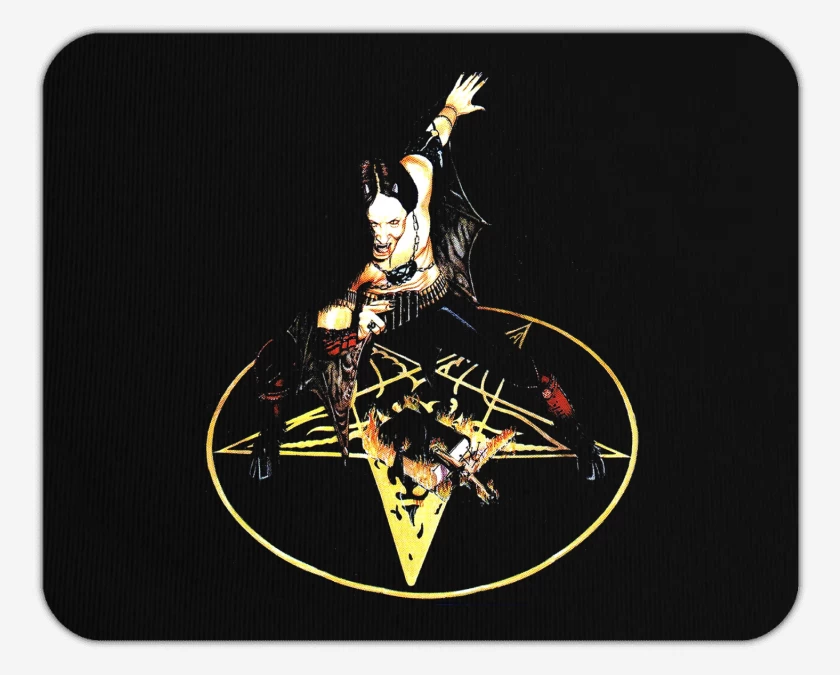 Mousepad Negro de Venom Chronos