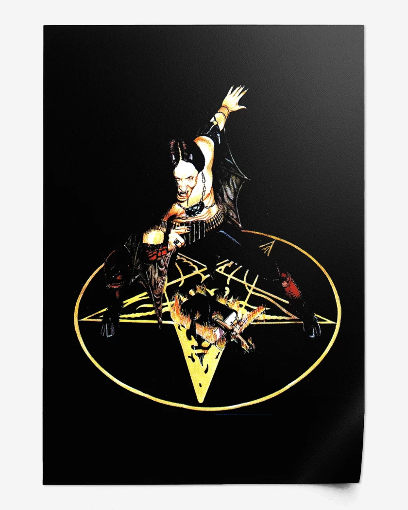 Print Negro de Venom Chronos