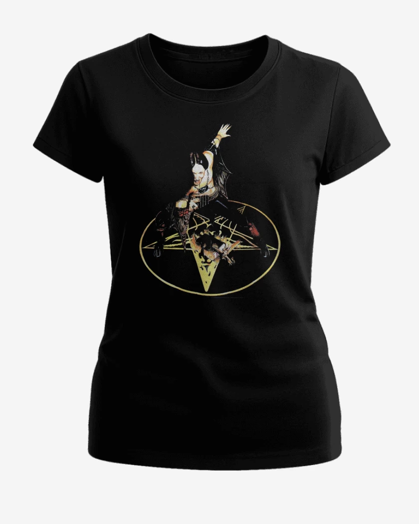 Polera de Mujer Negro de Venom Chronos