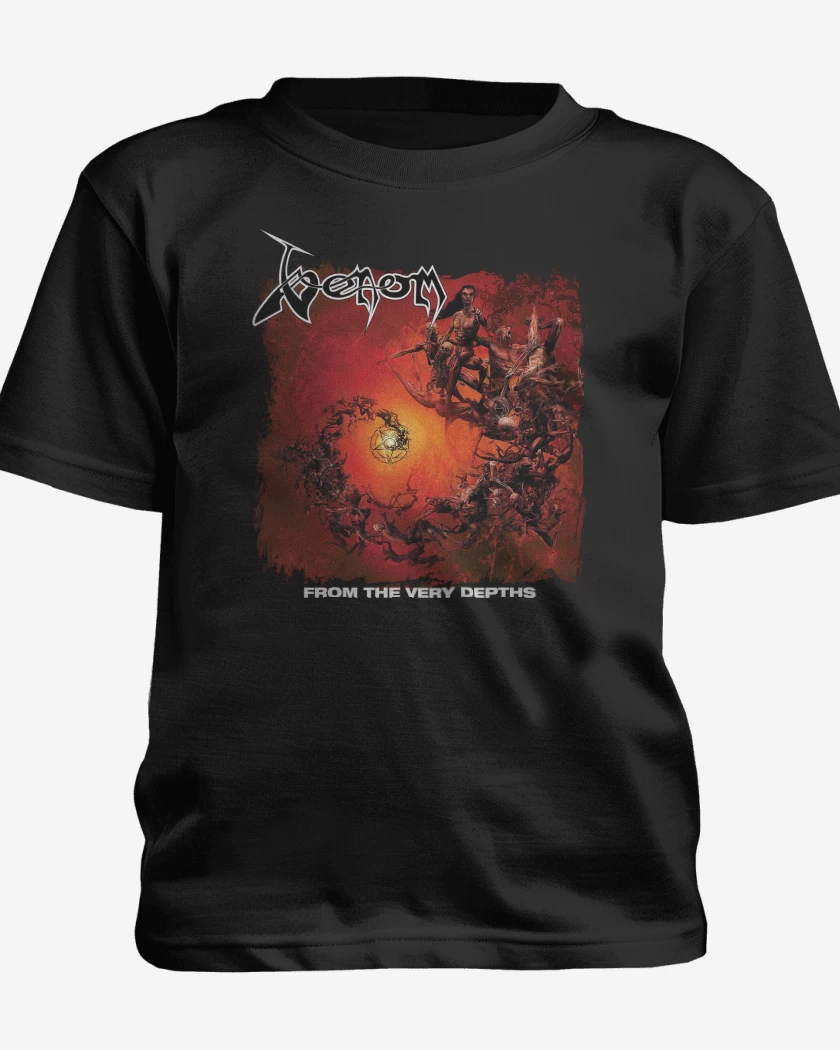 Polera de niño Negro de Venom From the Very Depth