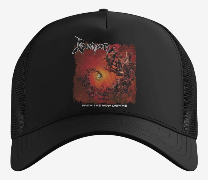 Gorro Negro de Venom From the Very Depth