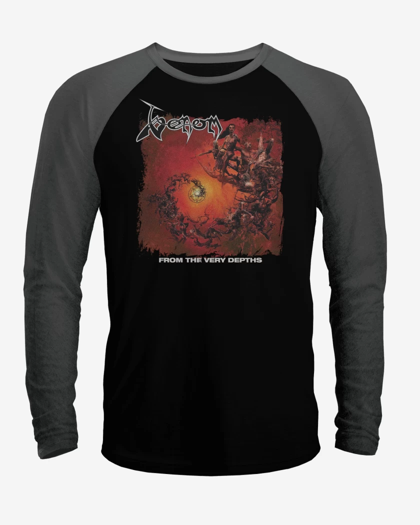 Polera Raglan Venom From the Very Depth
