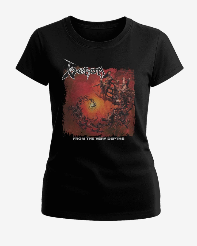 Polera de Mujer Negro de Venom From the Very Depth