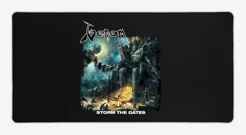 Mouse pad Gamer Negro de Venom Storm the Gates