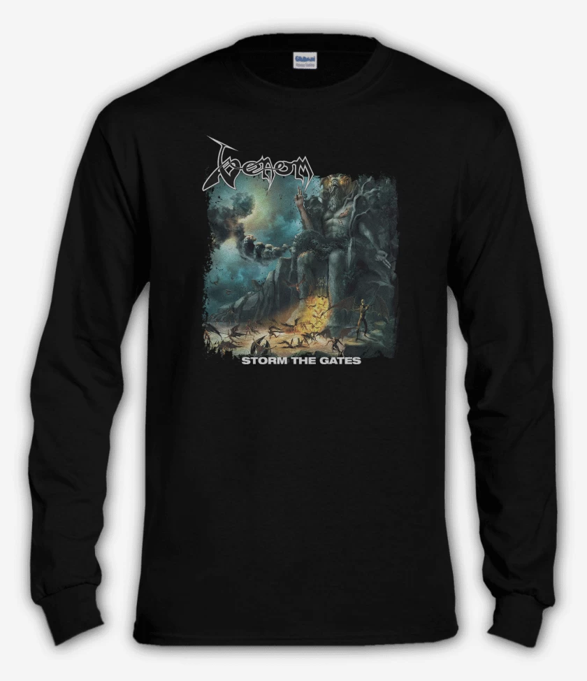 Polera manga larga Venom Storm the Gates
