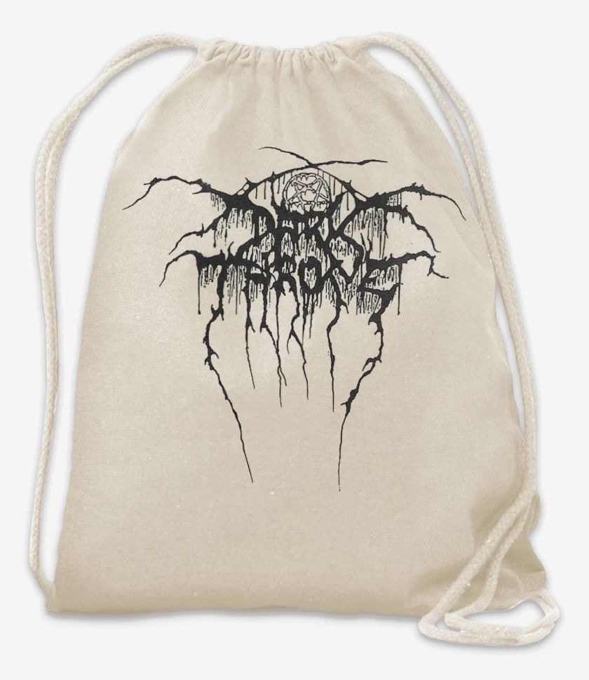 Mochila Blanco de Darkthrone Logo N