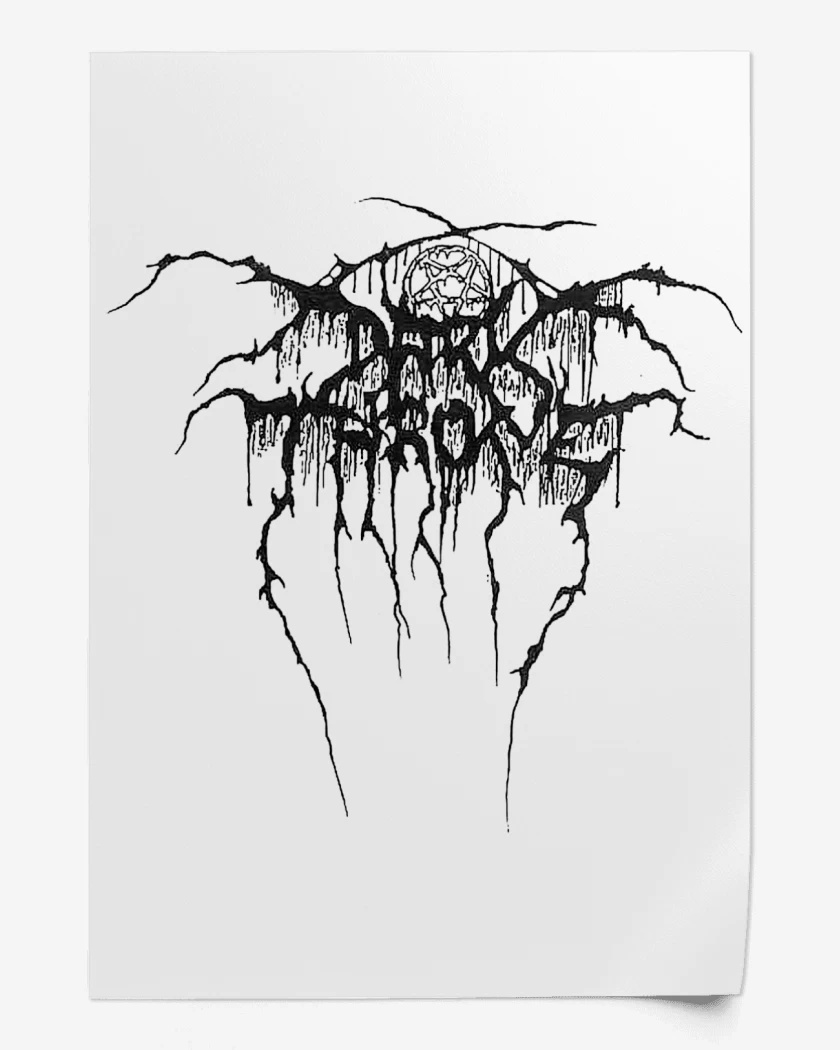 Print Darkthrone Logo N
