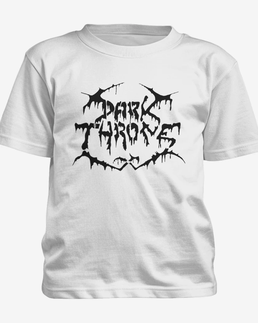 Polera de niño Blanco de Darkthrone Old Logo