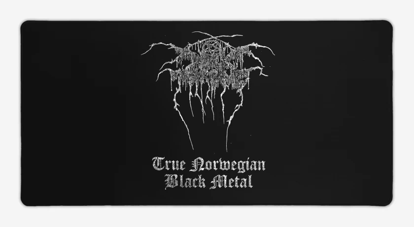 Mouse pad Gamer Darkthrone True Noewegian Black Metal