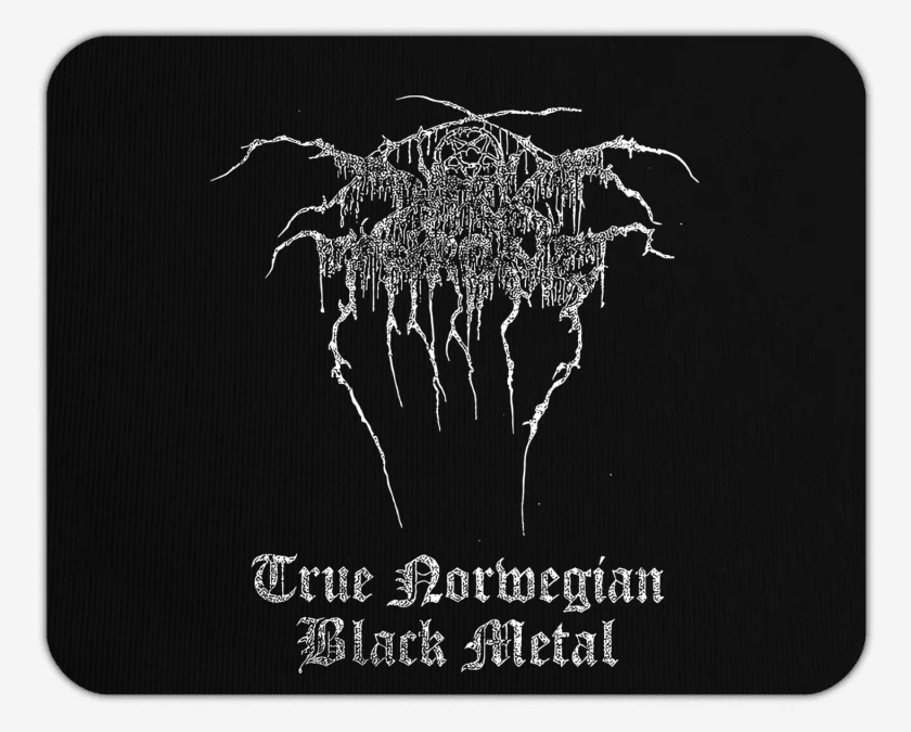 Mousepad Darkthrone True Noewegian Black Metal