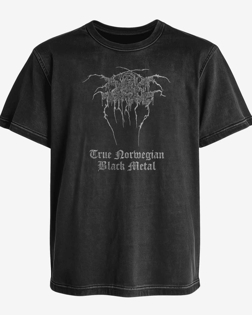 Polera desgastada Darkthrone True Noewegian Black Metal