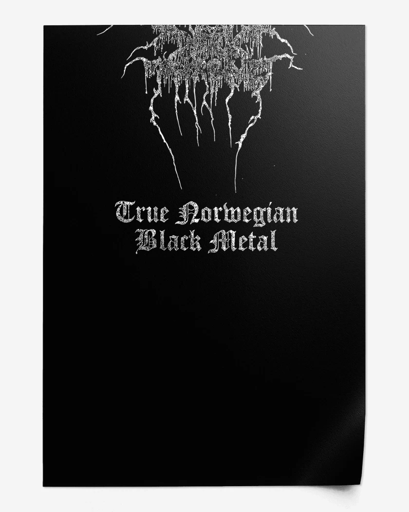 Print Darkthrone True Noewegian Black Metal