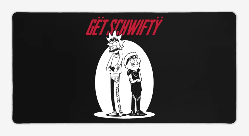 Mouse pad Gamer Get schwifty