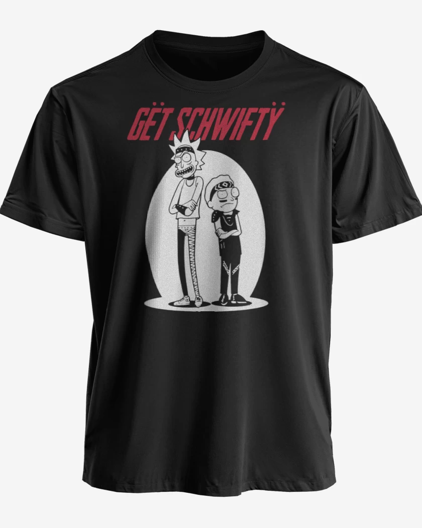 Polera premium Negro de Get schwifty