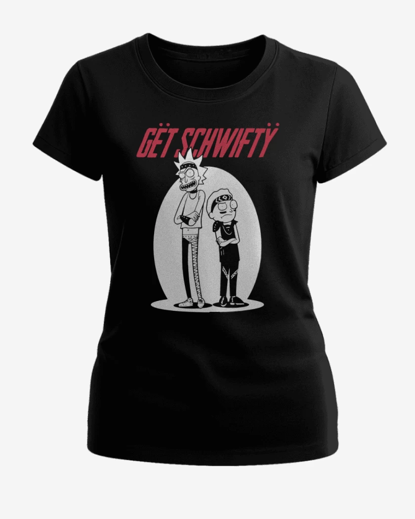 Polera de Mujer Negro de Get schwifty