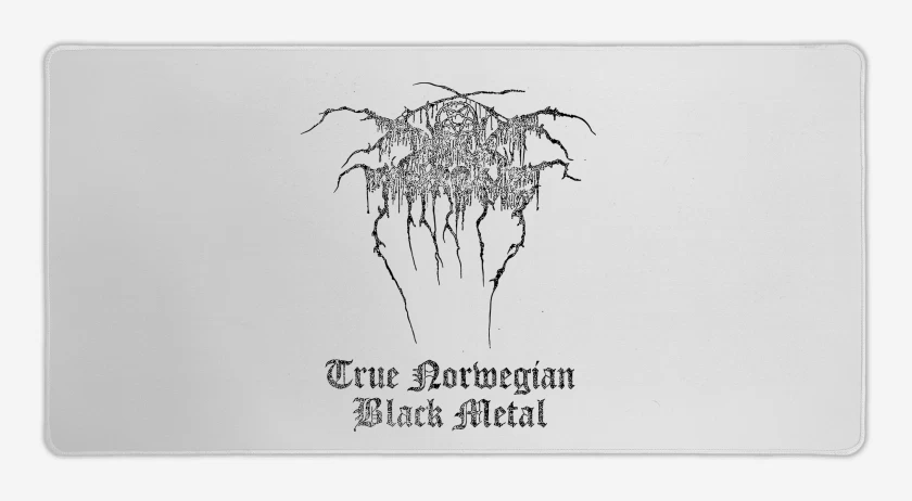 Mouse pad Gamer Darkthrone True Norwegian