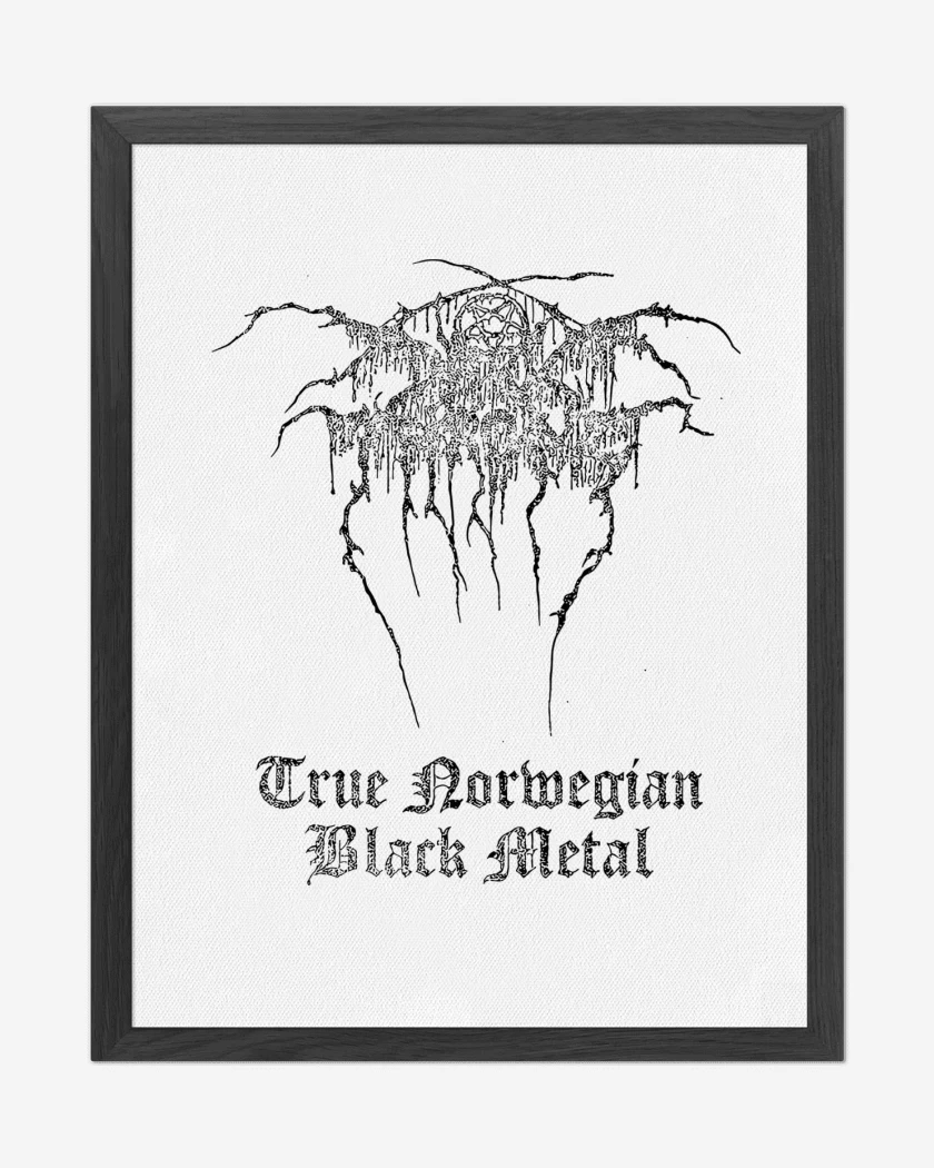 Cuadro decorativo Darkthrone True Norwegian