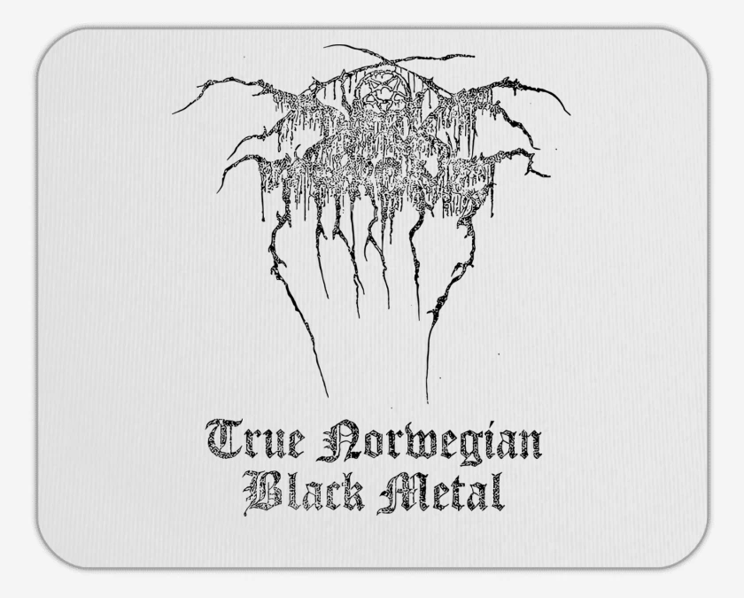 Mousepad Darkthrone True Norwegian